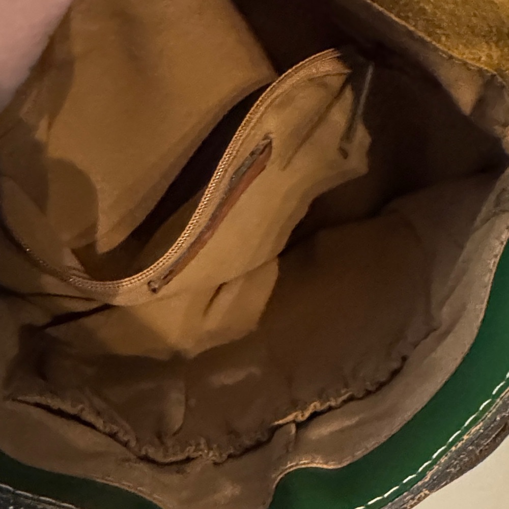 Patricia Nash Green Leather crossbody Bag - Picture 7 of 10